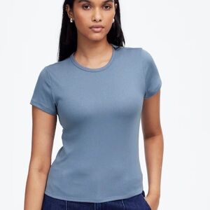 New Madewell drapey tee